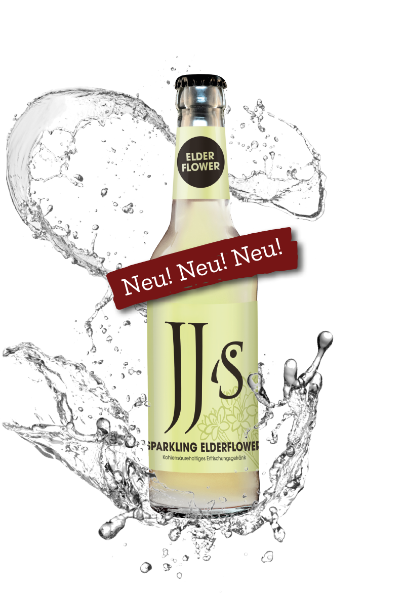 JJ´s SPARKLING ELDERFLOWER - NEU!